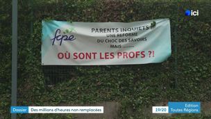 Profs absents, des millions d'heures non remplacées