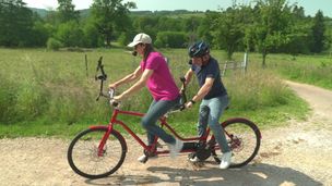 Bérangère Loiseau fait des gaufres avec un chocolatier du Morvan
