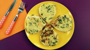 Petits coeurs de chou-fleur