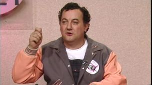 Vieille américaine et maladroits de l'homme