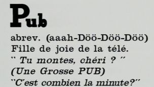 P : Pub - Émission du 15 nov. 1989