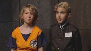 Blanche : Gaspard et Mahdi