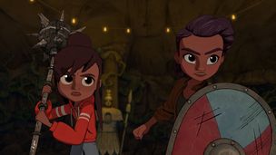 Le sablier rouge et l'orbe d'obsidienne