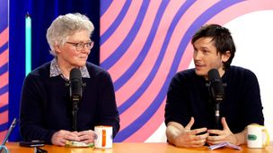 Avec Anne L'Huillier, prix Nobel de physique