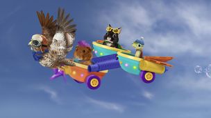 Sauvons l'éléphant ! / Sauvons le petit faucon !