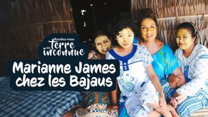 Avec Marianne James chez les Bajaus