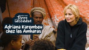 Adriana Karembeu chez les Amharas