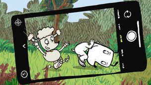 Ib dresse un caniche