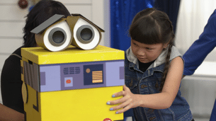 WALL-E : POUBELLE DE RECYCLAGE