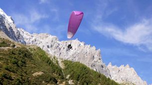 Chamonix vol en parapente (extrait)