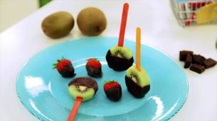 Sucettes de kiwi