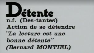 D : Détente - Émission du 08 sept. 1989