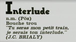 I : Interlude - Émission du 20 sept. 1989