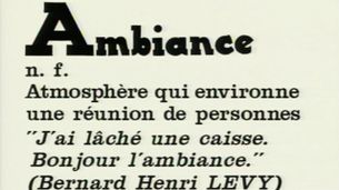 A : Ambiance - Émission du 25 oct. 1989