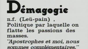 D : Démagogie - Émission du 30 oct. 1989