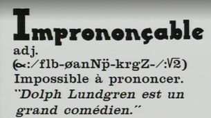 I : Imprononçable - Émission du 10 nov. 1989