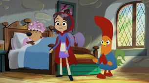 Des poulettes à roulettes / Le Petit Chaperon rouge et la petite poule rousse