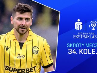 Skróty meczów 34. kolejki Ekstraklasy