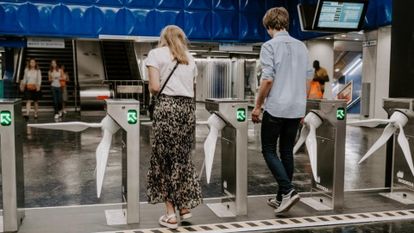 tourniquets éoliennes métro paris