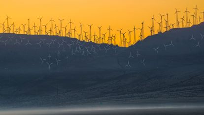 éoliennes montagne