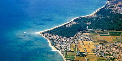 la côte atlantique en France