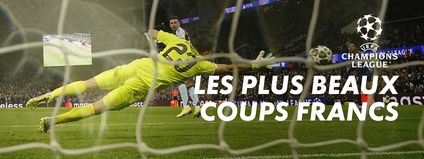 Ligue des champions : les plus beaux coups francs