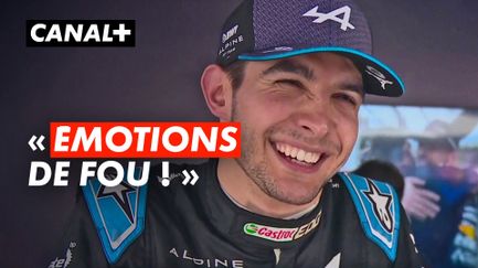 Esteban Ocon aux anges après son podium !