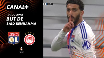 Le but de Saïd Benrahma contre Olympiakos (71')