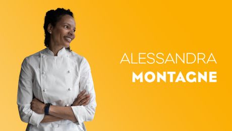 Un déjeuner avec Alessandra Montagne