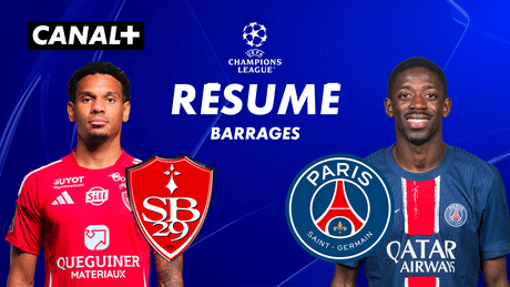 Le résumé de Brest / Paris Saint-Germain
