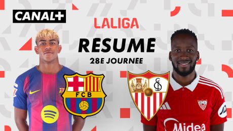 Le résumé de FC Barcelona / Sevilla FC