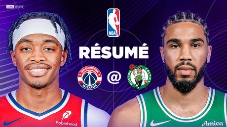 NBA : les Celtics font le job et se rassurent face aux Wizards