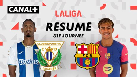 Le résumé de CD Leganés / FC Barcelona