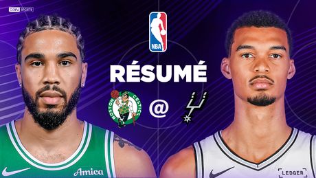 NBA : Victor Wembanyama cartonne Boston !