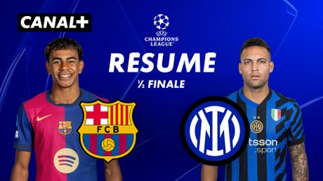 Le résumé de FC Barcelone / Inter - Ligue des champions 2024-25 (1/2 finale aller)
