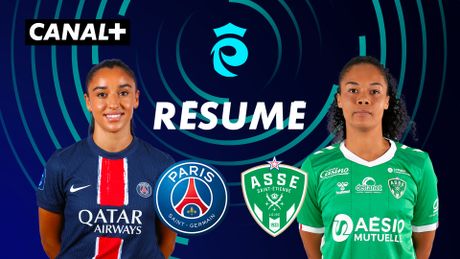 Le résumé de PSG / ASSE - Arkema Première Ligue 2024/25 (J19)