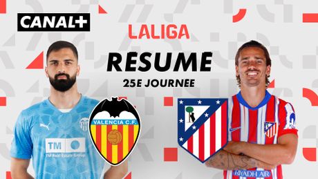 Le résumé de Valencia CF / Club Atlético de Madrid