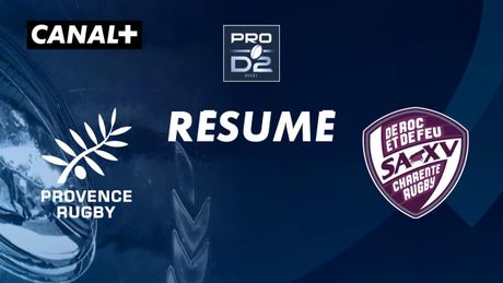 Le résumé de Provence Rugby / Soyaux Angouleme