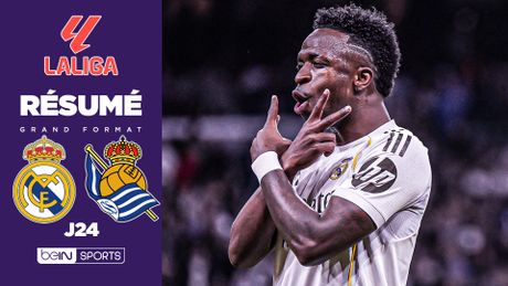 La Liga : Le Real Madrid enchaîne avec une huitième victoire contre la Real Sociedad