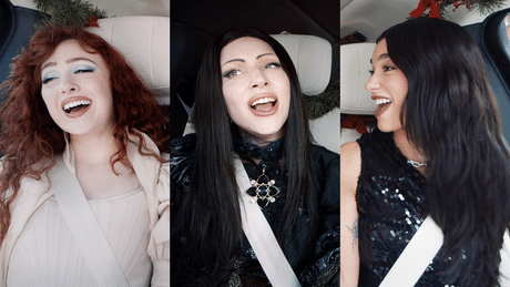 A Carpool Karaoke Christmas Trailer