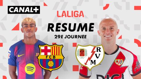 Le résumé de FC Barcelona / Rayo Vallecano