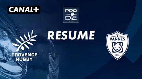 Le résumé de Provence Rugby / Vannes