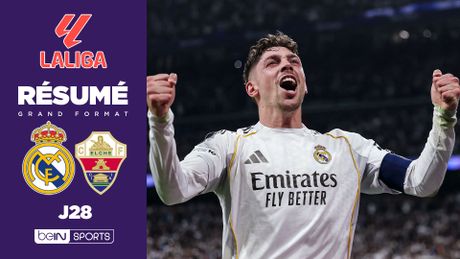 La Liga : Festival de golazos du Real Madrid contre Elche !