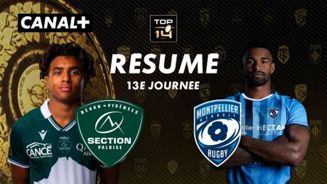 Le résumé de Pau / Montpellier