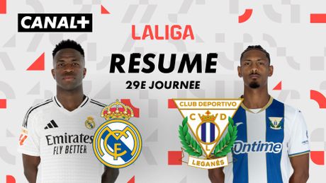 Le résumé de Real Madrid CF / CD Leganés