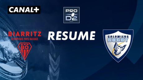 Le résumé de Biarritz / Colomiers