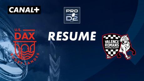 Le résumé de Dax / Valence