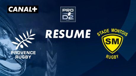 Le résumé de Provence Rugby / Mont de Marsan