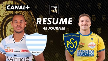 Le résumé de Racing / Clermont