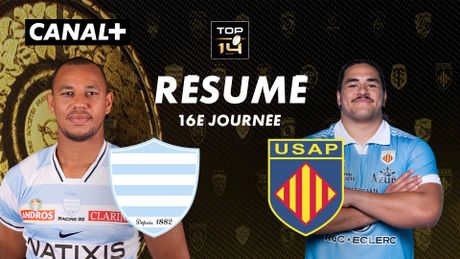 Le résumé de Racing / Perpignan